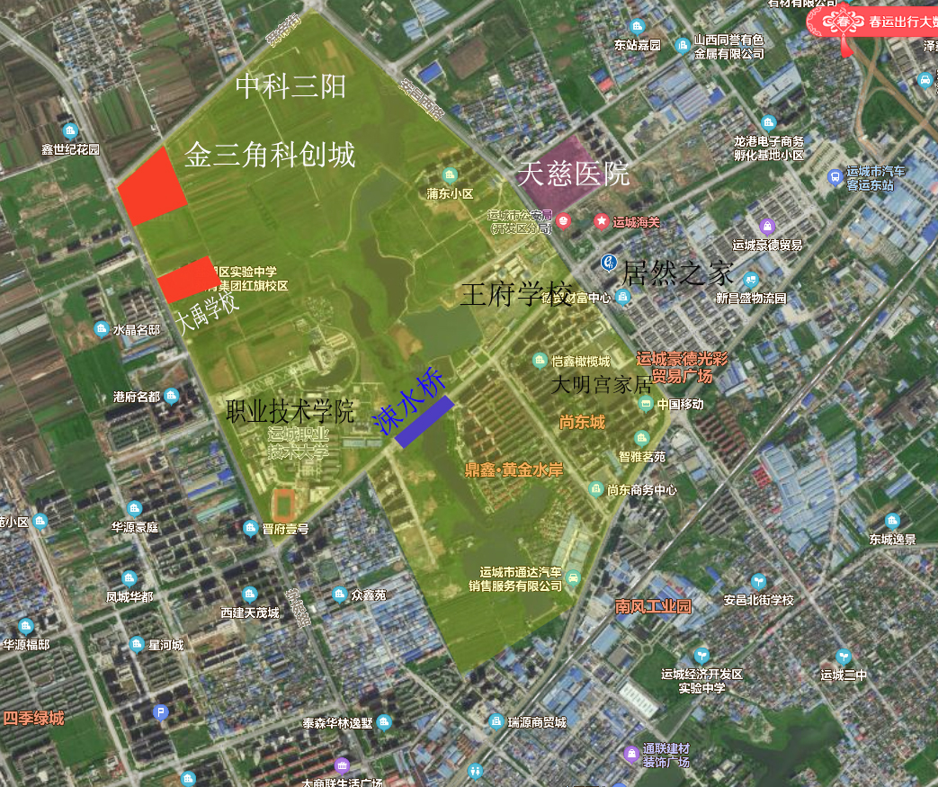 运城尧梦湖公园片区即将起飞给买房人分析一下区位