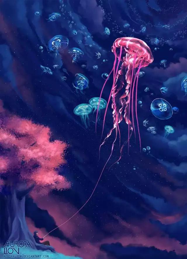早安美图160206：艺术家Auroralion的这组插画，每一张都值得收藏