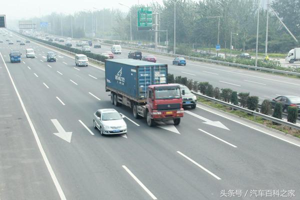 高速开车技巧，如何应付大货车