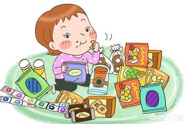 小孩吃辣条烂身体图片怎么看待小孩吃零食这件事