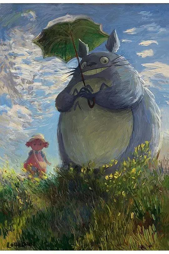 文艺复兴名画被改成动漫,看起来很舒服