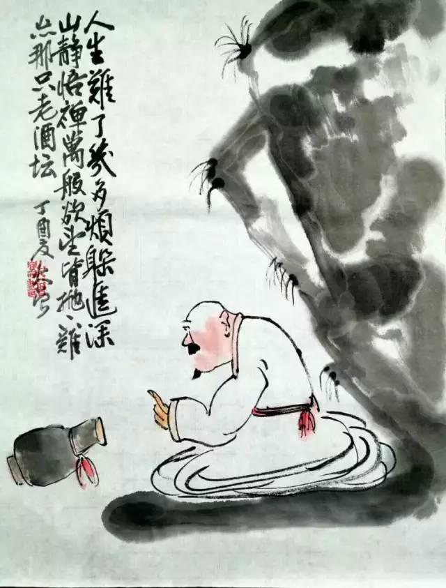 湘乡人曾初良：与画相配率性而肆意调侃的打油诗