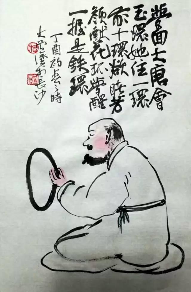 湘乡人曾初良：与画相配率性而肆意调侃的打油诗