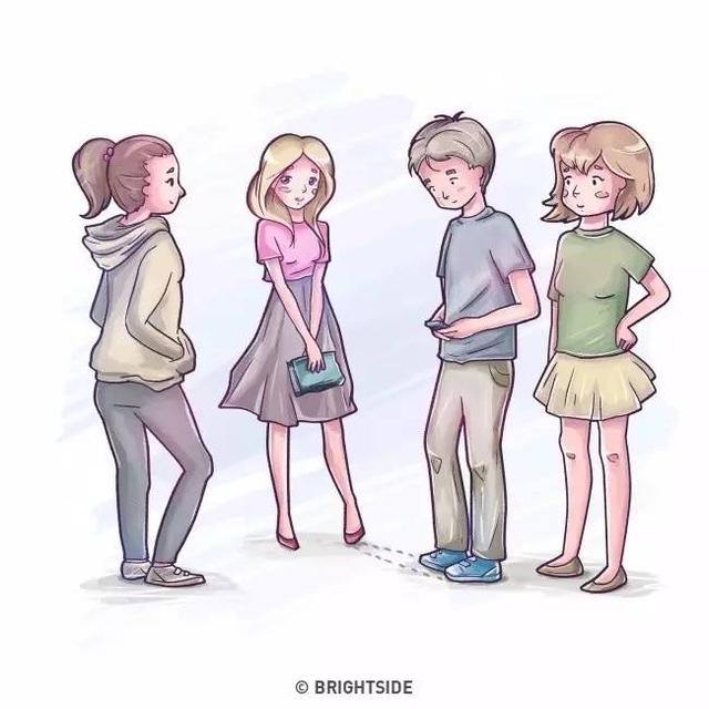 男生是否喜欢某个女生，肢体语言却往往不会说谎