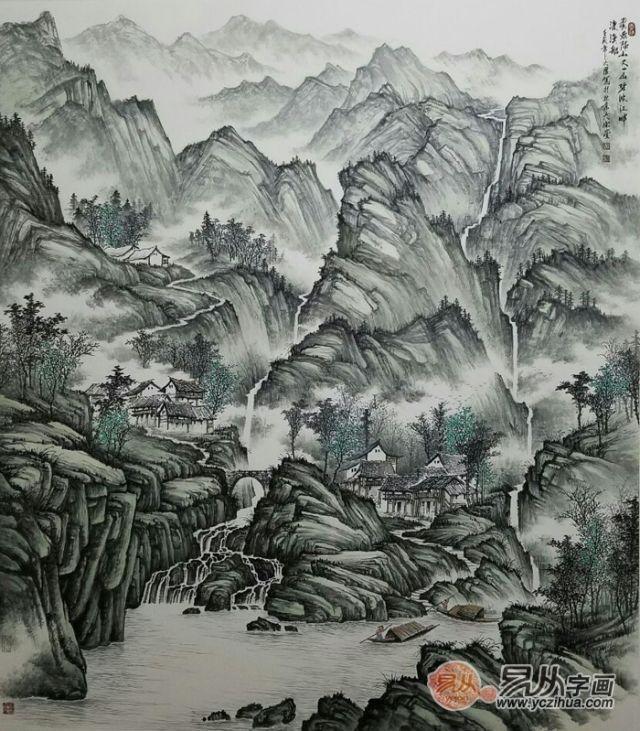 中国最好的十幅水墨山水画是?