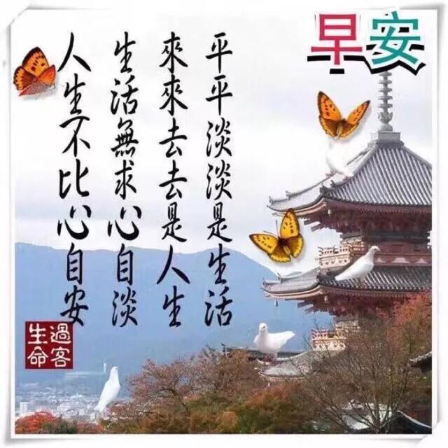 带文字的早安祝福图片，早安图片祝福