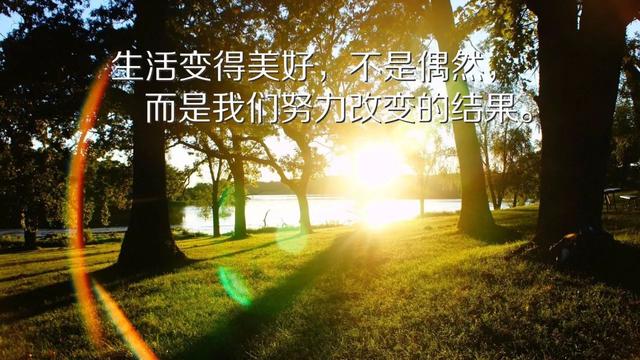 早安心语正能量171126：苦是生活的原味，累是人生的本质