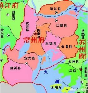 无锡原属常州吗