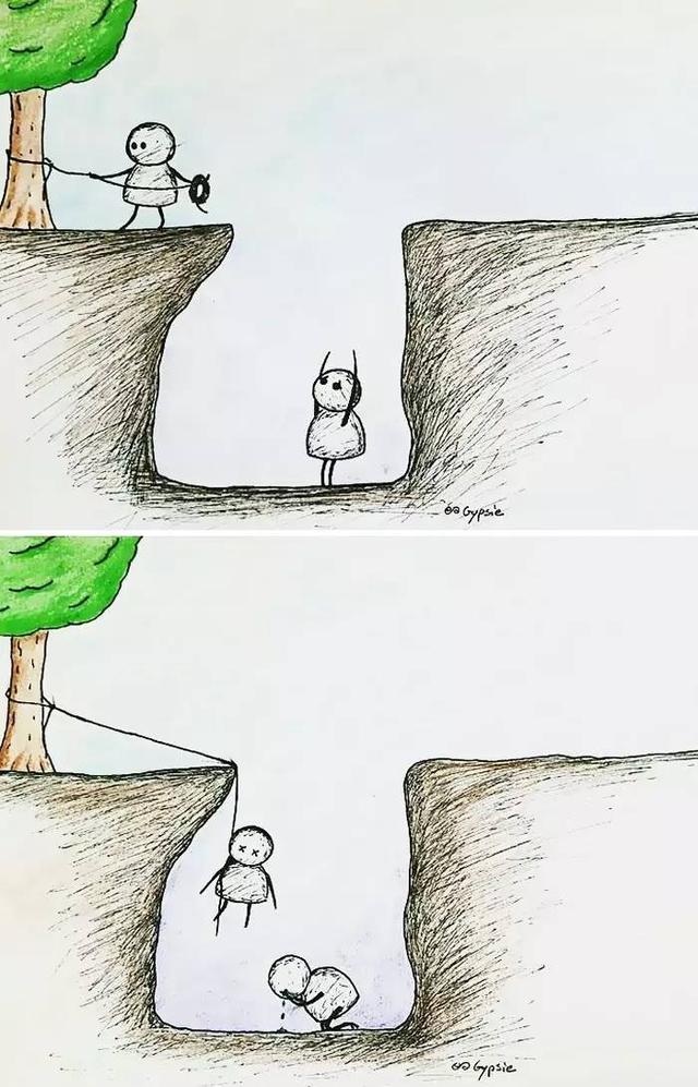 一图揭穿人生真理，负能量漫画！