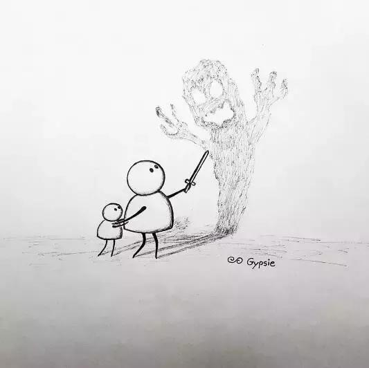 一图揭穿人生真理，负能量漫画！
