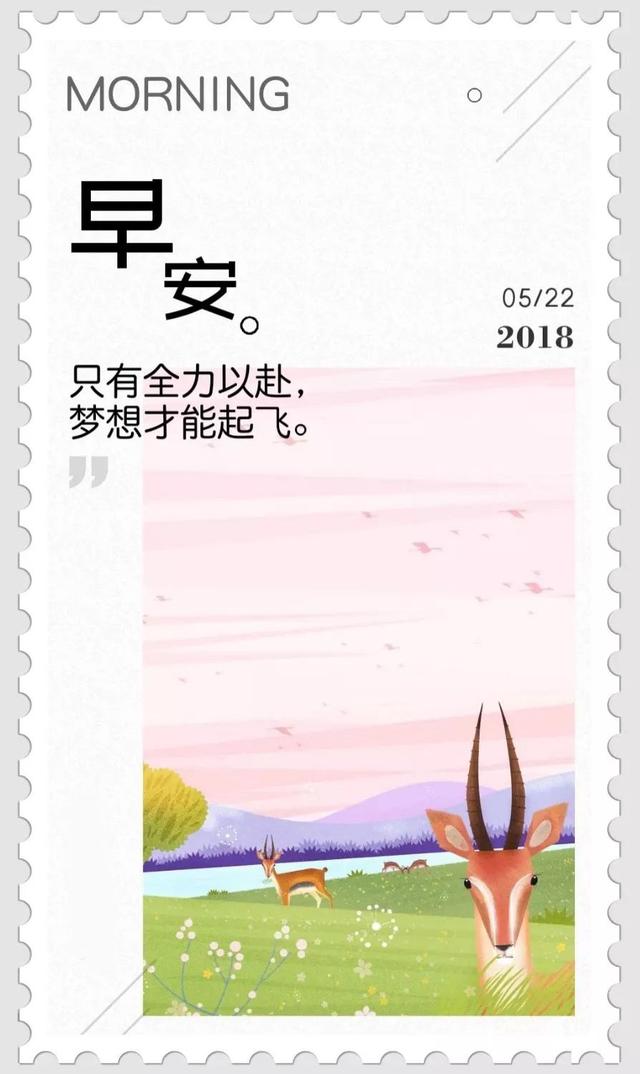 早安励志日签180522：该干的要干，该退的要退
