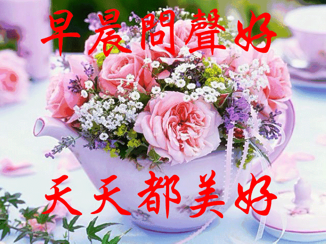 早晨好表情文字，早晨好祝语
