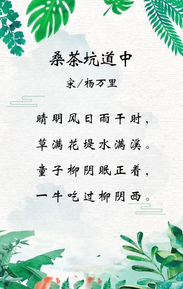 杨万里字什么诗人杨万里有哪些代表作品