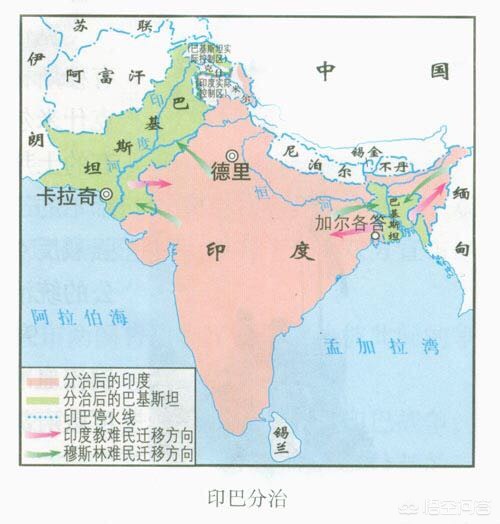 印度和巴基斯坦经济军事差距多大