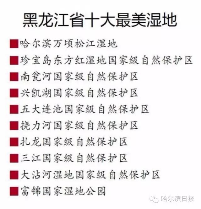 哈尔滨河口湿地公园_黑龙江湿地包括哪些地方