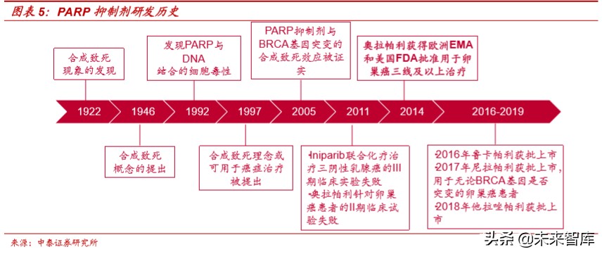 医药行业深度报告：适应症横跨多个癌种，PARP抑制剂前景广阔