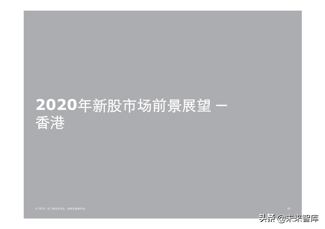 德勤中国內地及香港IPO市场分析：2019年回顾与2020年前景展望