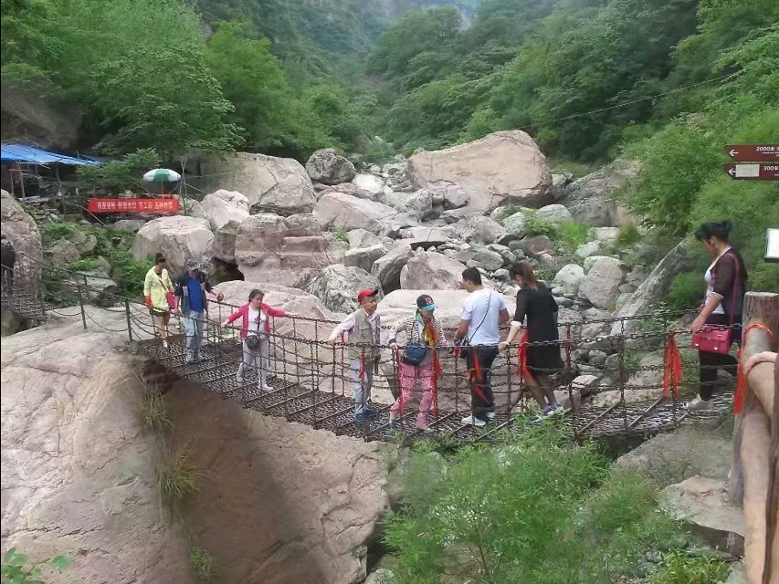 河南省十佳景区，国家地质公园，自然猕猴保护区——太行山八里沟