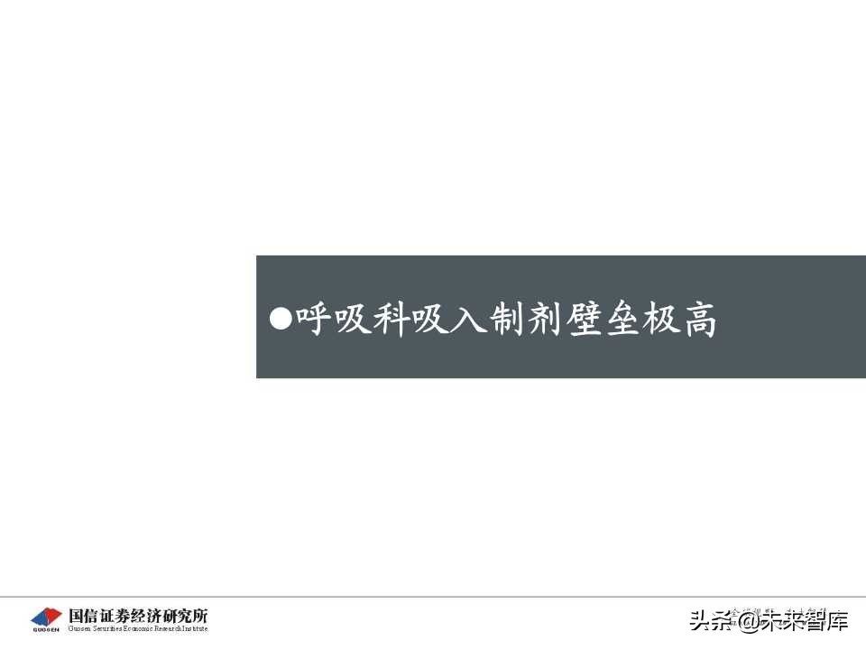 创新药专题报告之呼吸科吸入制剂深度研究（69页PPT）