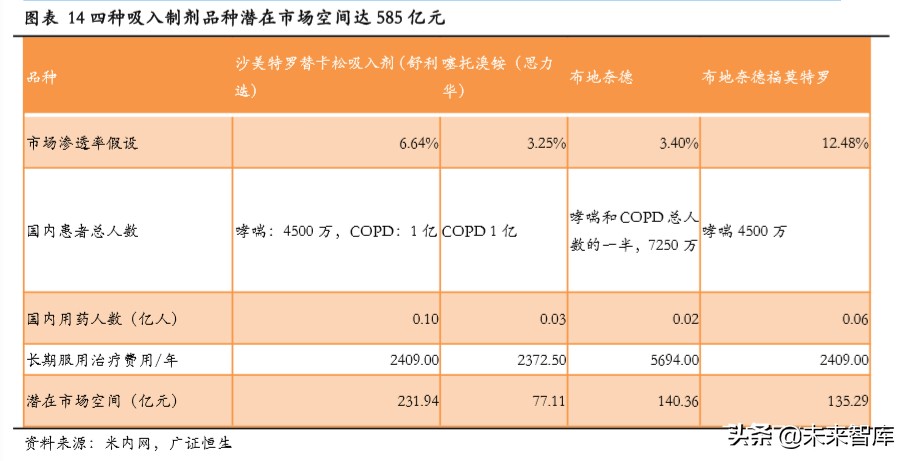 吸入制剂行业专题报告：高技术壁垒突破在即，一片蓝海待掘金