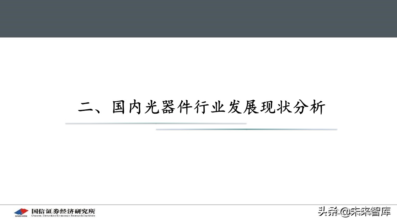 5G产业链之光器件行业研究
