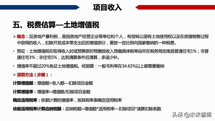 房地產開發項目經濟測算方法精品(117頁PPT)