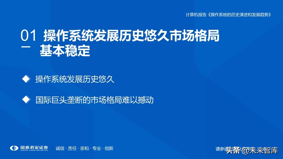 计算机操作系统的历史演进和未来趋势
