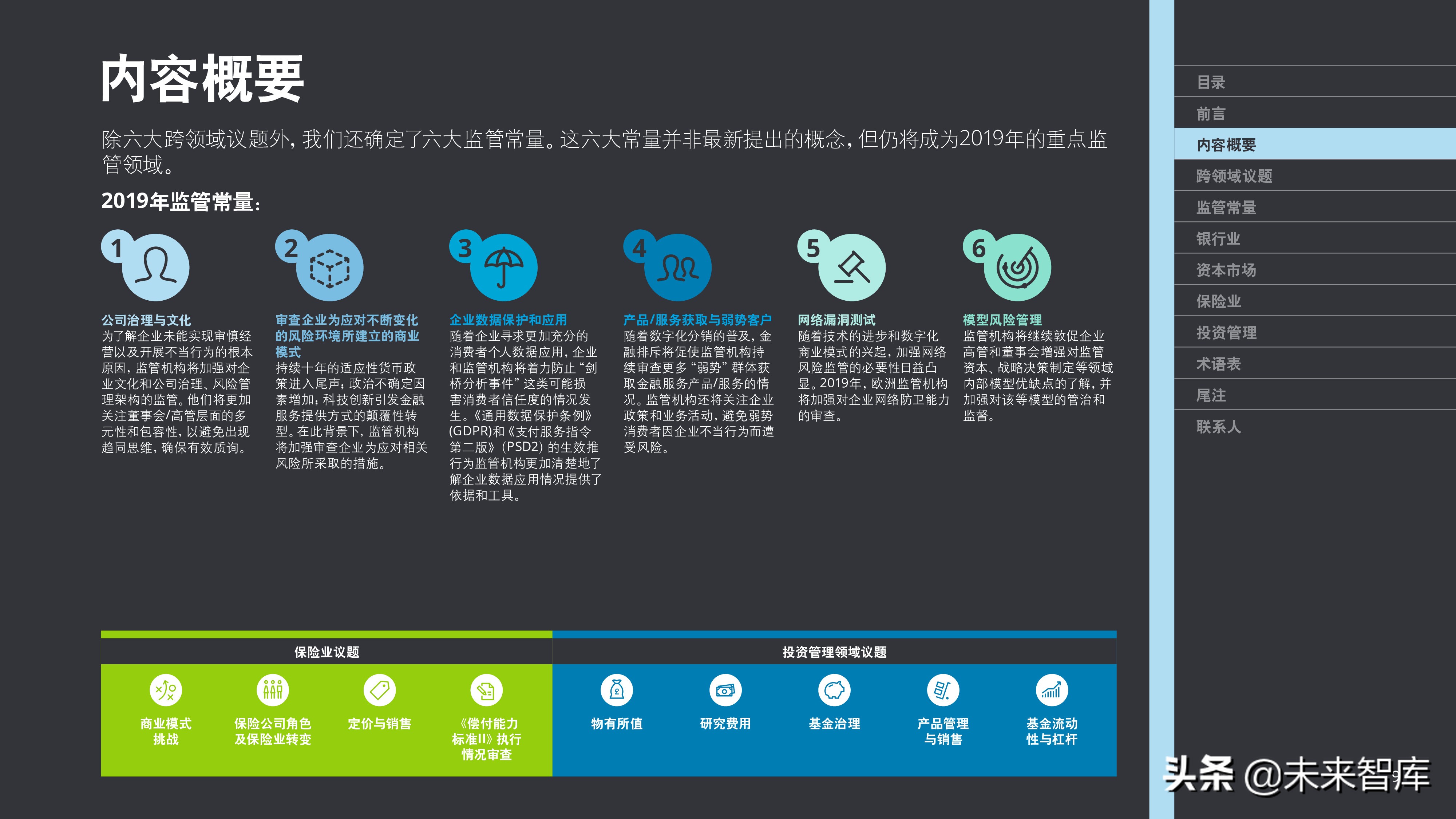 德勤2019年金融市场监管展望（金融危机十周年 ）