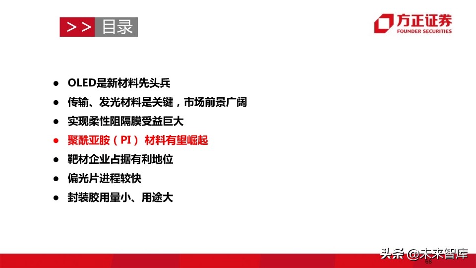 OLED行业深度报告：118页深度解读OLED产业的材料机遇