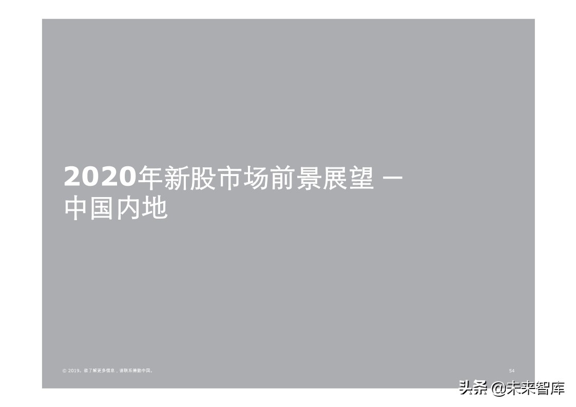 德勤中国內地及香港IPO市场分析：2019年回顾与2020年前景展望