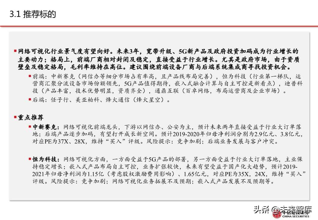 网络可视化（网络流量监测）行业专题报告