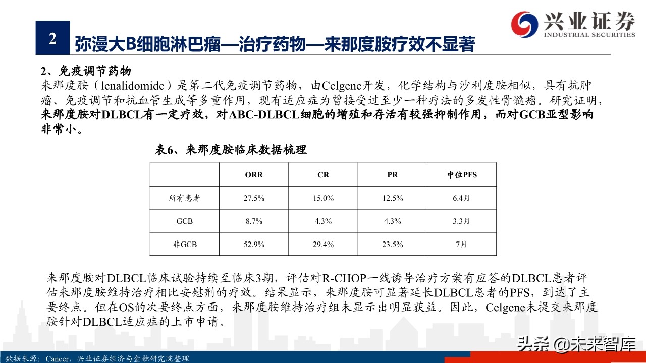 医药行业专题报告：淋巴瘤诊疗指南与药物梳理
