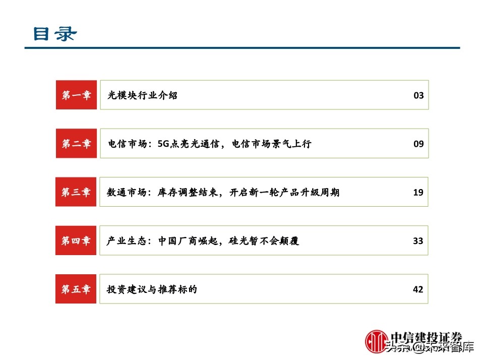 光模块专题报告：电信与数通共振，光模块迎高景气