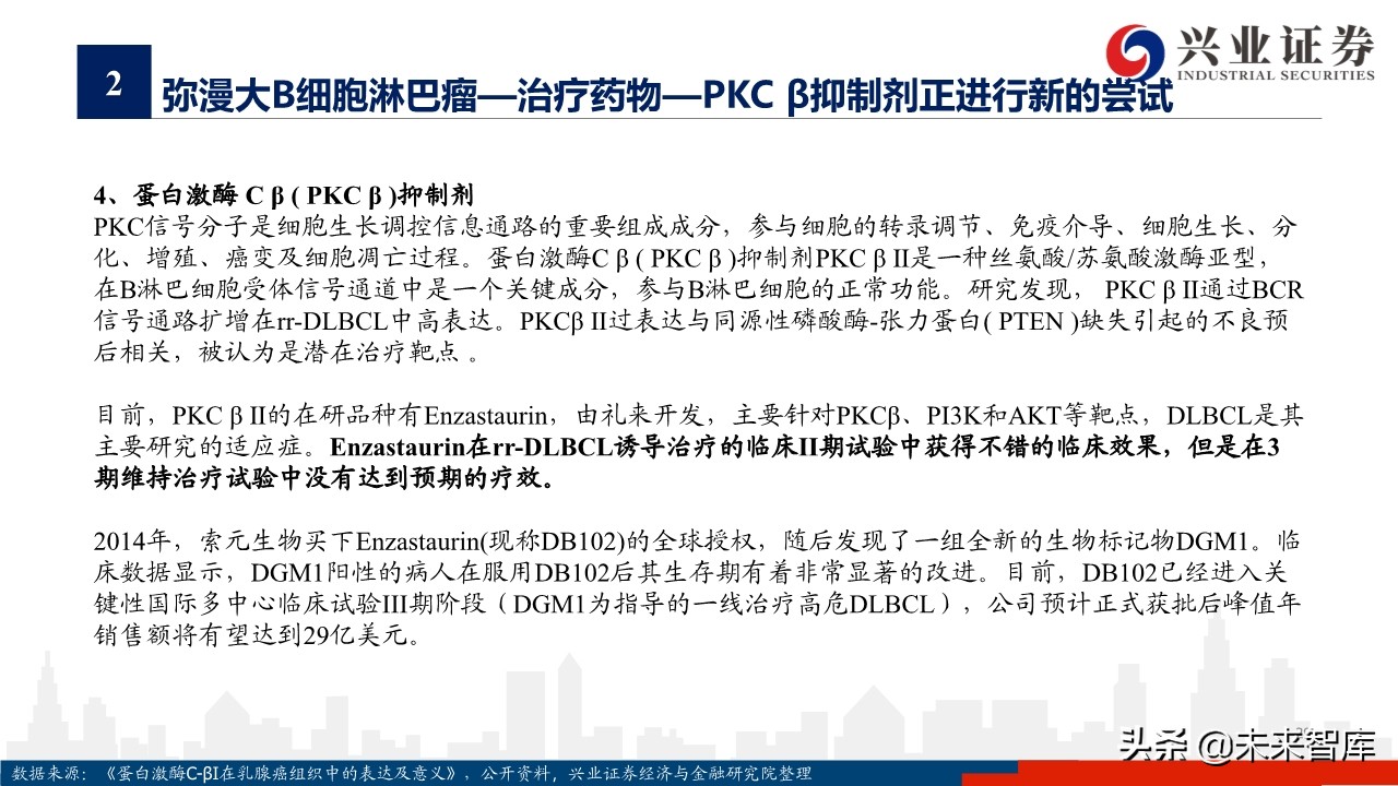 医药行业专题报告：淋巴瘤诊疗指南与药物梳理