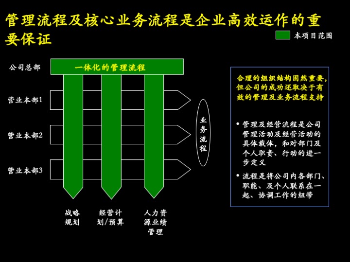 卓越管理工具：企业经营制胜的三大核心管理流程（100页PPT）