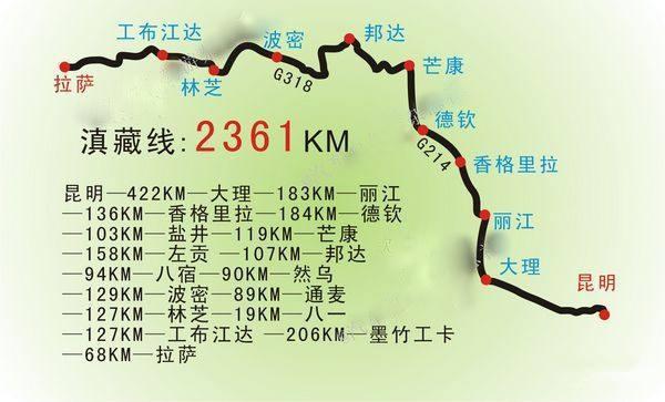 西藏、新疆、川西、青海旅游地图，耗时一年收集，自驾总会用到