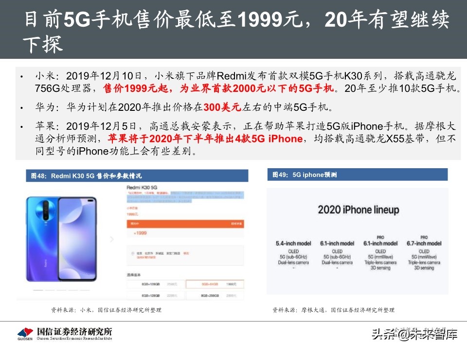 5G新基建最新进展及投资机会深度分析报告