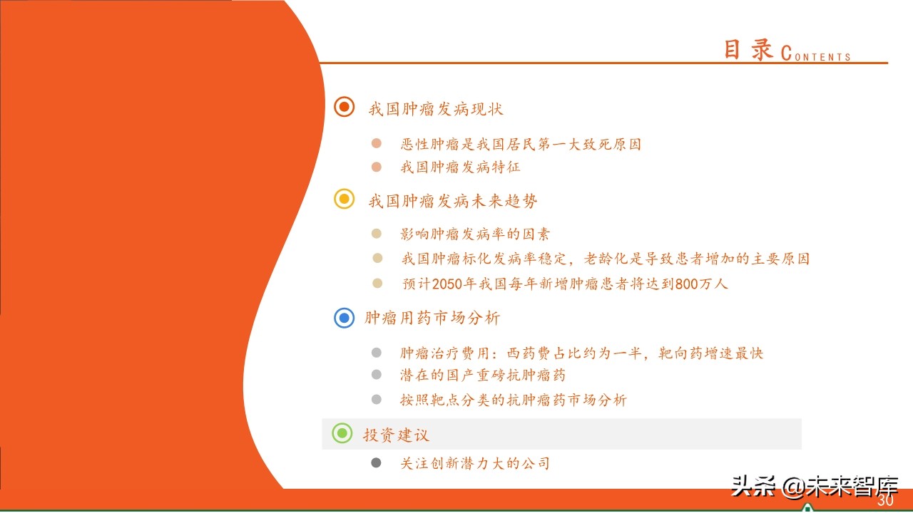 抗肿瘤靶向药物全景图：百年抗癌，任重道远