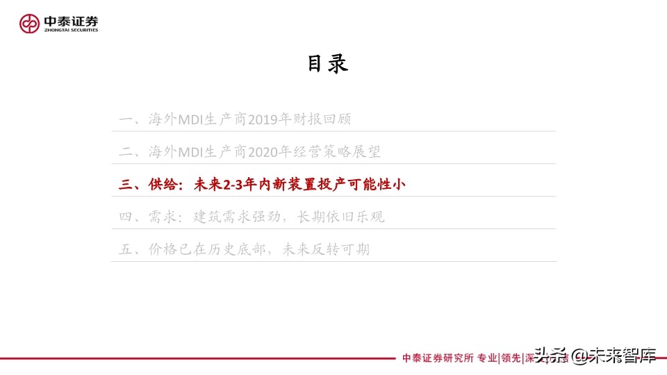 聚氨酯行业专题报告：从海外企业年报看未来三年MDI供需格局