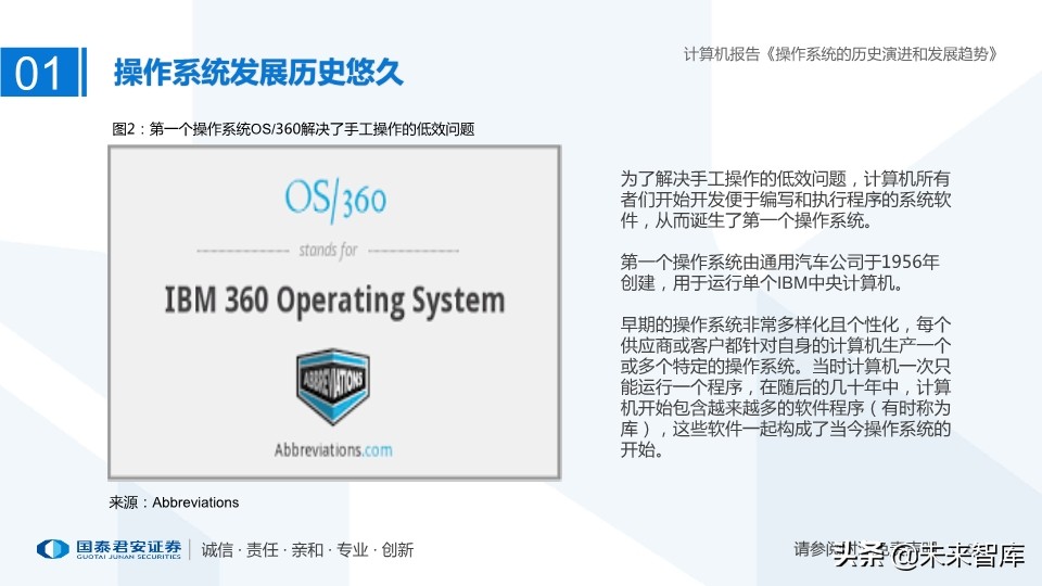 计算机操作系统的历史演进和未来趋势