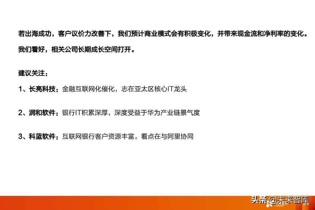 银行IT行业深度研究报告