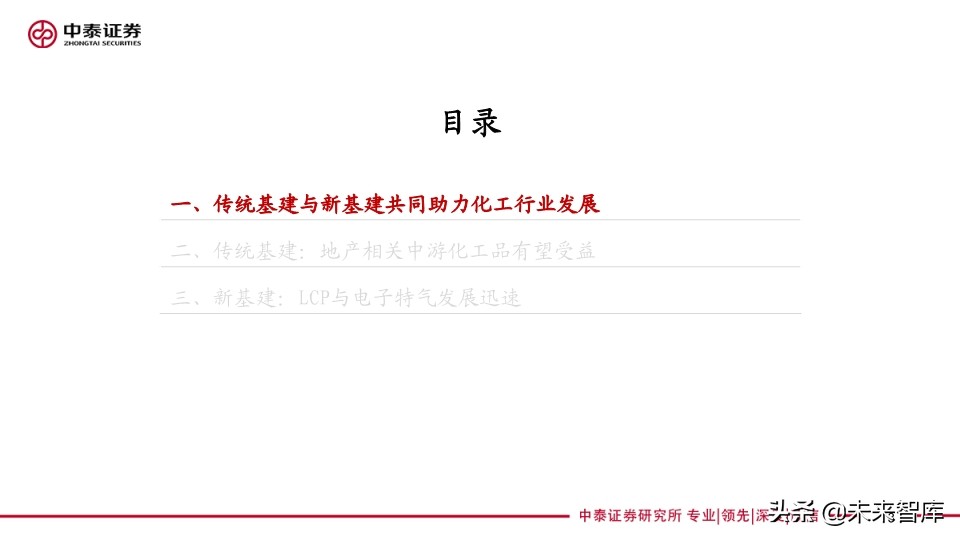 化工行业专题报告：传统基建与新基建共同助力化工行业发展