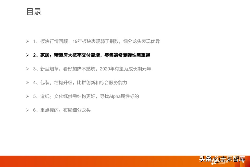 輕工制造行業研究：家居、煙草、包裝、造紙