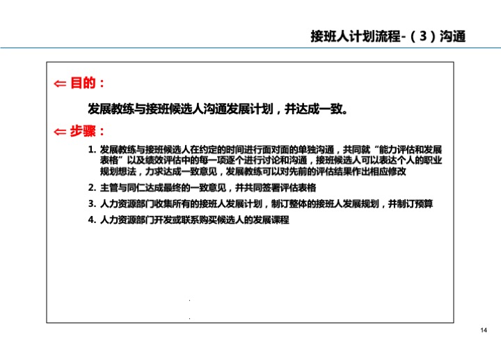 基业长青的关键：企业接班人计划方案设计