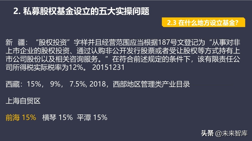 私募股权基金的设计、运营与交易架构设计培训（95页PPT）
