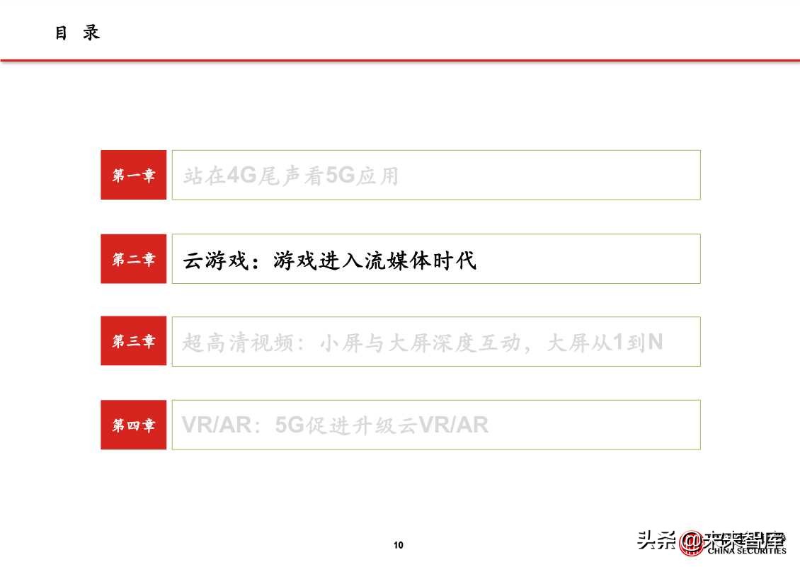 5G应用之云游戏、超高清视频、VR/AR（81页PPT）