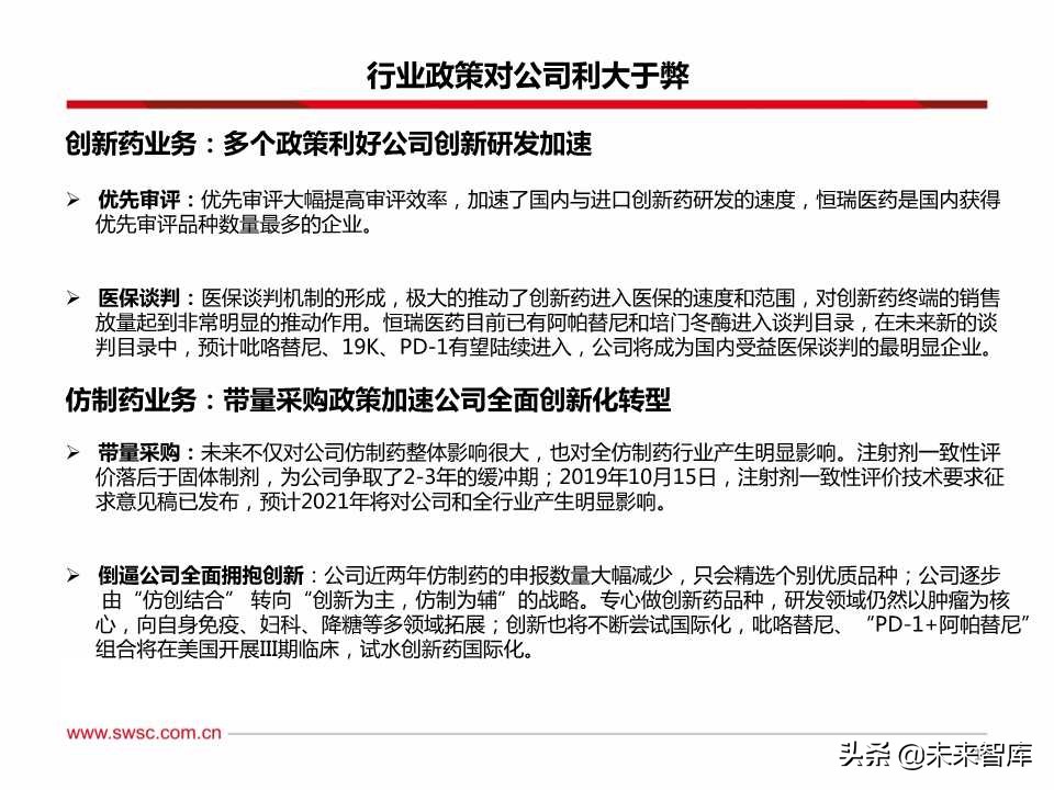 稀缺的医药创新王者：百页PPT深度剖析恒瑞医药