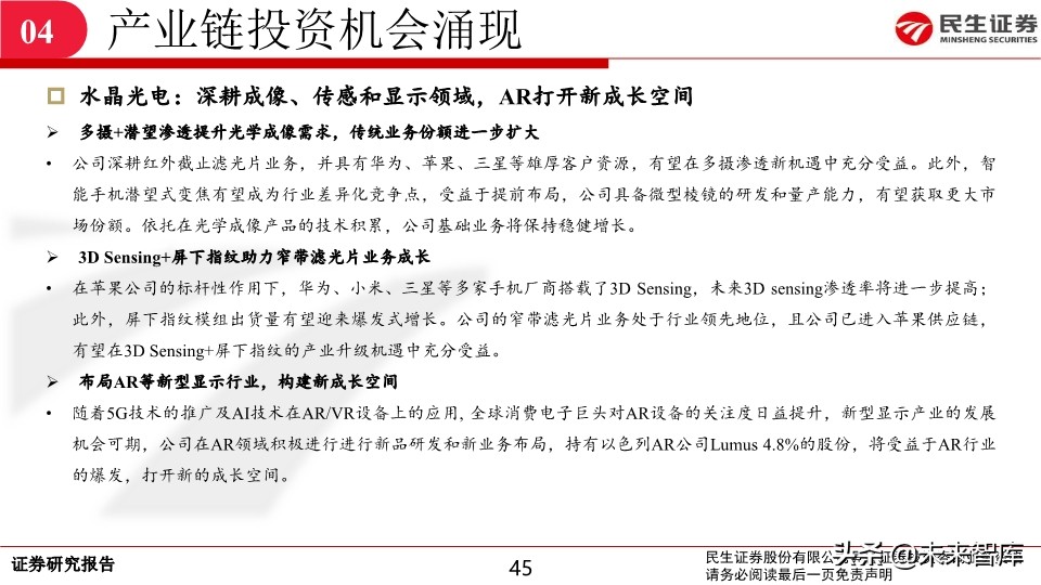 光学及摄像头行业深度报告：新一轮升级开启，光学行业景气持续