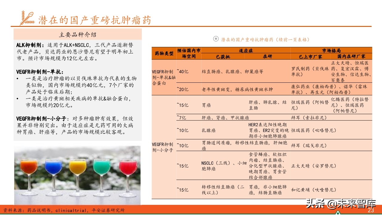 抗肿瘤靶向药物全景图：百年抗癌，任重道远