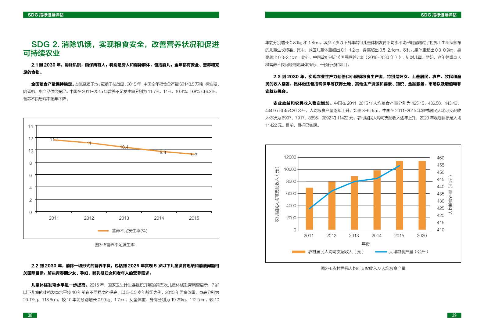 中国可持续发展目标(SDGs)指标构建及进展评估报告2018